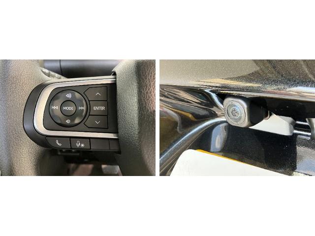 タントカスタムＸ　届出済未使用車　両側電動スライドドア追突被害軽減ブレーキ　スマアシ　コーナーセンサー　ＬＥＤ　スマートキー　両側電動スライドドア　前席シートヒーター　オートエアコン　ナビ取付時用バックカメラ（滋賀県）の中古車