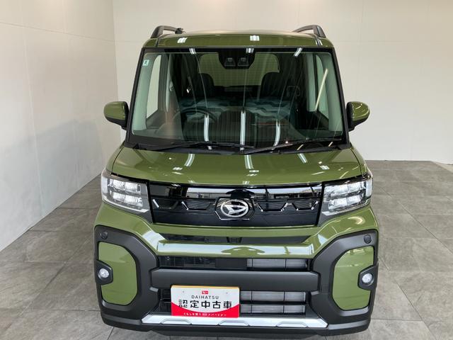タントファンクロス　両側電動スライドドア　ＬＥＤ　届出済未使用車追突被害軽減ブレーキ　スマアシ　コーナーセンサー　ＬＥＤ　スマートキー　両側電動スライドドア　前席シートヒーター　オートエアコン　ナビ取付時用バックカメラ（滋賀県）の中古車