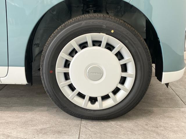 ムーヴキャンバスストライプスＧ　届出済未使用車　両側電動スライドドア追突被害軽減ブレーキ　スマアシ　コーナーセンサー　ＬＥＤ　スマートキー　両側電動スライドドア　前席シートヒーター　ナビ取付時用バックカメラ（滋賀県）の中古車