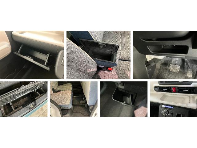ムーヴキャンバスストライプスＧ　届出済未使用車　両側電動スライドドア追突被害軽減ブレーキ　スマアシ　コーナーセンサー　ＬＥＤ　スマートキー　両側電動スライドドア　前席シートヒーター　ナビ取付時用バックカメラ（滋賀県）の中古車