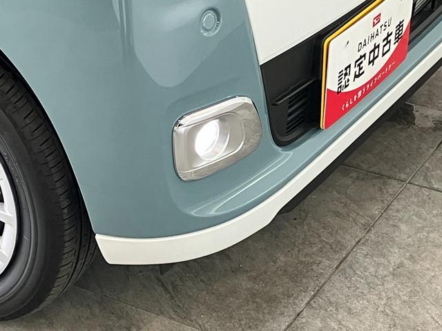 ムーヴキャンバスストライプスＧ　届出済未使用車　両側電動スライドドア追突被害軽減ブレーキ　スマアシ　コーナーセンサー　ＬＥＤ　スマートキー　両側電動スライドドア　前席シートヒーター　ナビ取付時用バックカメラ（滋賀県）の中古車