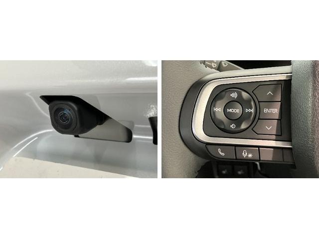 タントカスタムＲＳ　届出済未使用車　両側電動スライドドア追突被害軽減ブレーキ　スマアシ　コーナーセンサー　ＬＥＤ　スマートキー　両側電動スライドドア　前席シートヒーター　　ナビ取付時用バックカメラ（滋賀県）の中古車
