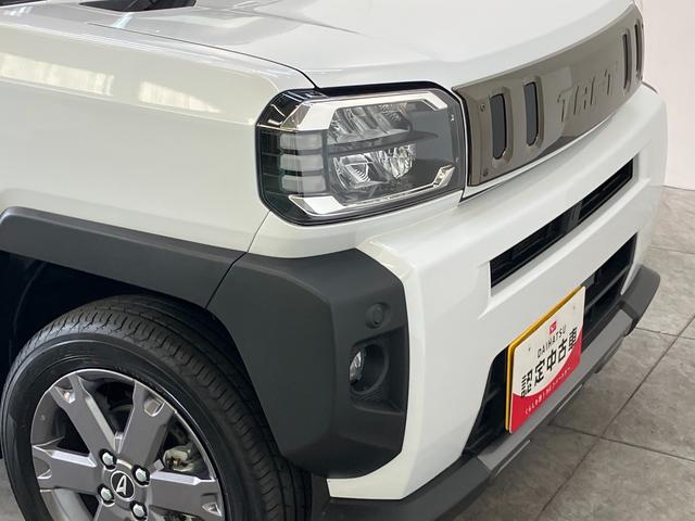 タフトＧターボ　ダーククロムベンチャー　４ＷＤ　届出済未使用車追突被害軽減ブレーキ　スマアシ　コーナーセンサー　ＬＥＤ　スマートキー　レーダークルーズコントロール　前席シートヒーター　オートエアコン　スカイフィールトップ　ナビ取付時用バックカメラ（滋賀県）の中古車