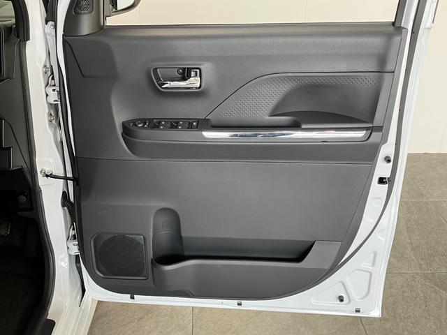 タントカスタムＸ　届出済未使用車　両側電動スライドドア追突被害軽減ブレーキ　スマアシ　コーナーセンサー　ＬＥＤ　スマートキー　両側電動スライドドア　前席シートヒーター　オートエアコン　ナビ取付時用バックカメラ（滋賀県）の中古車