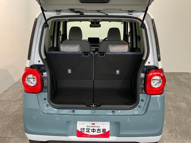 ムーヴキャンバスストライプスＧ　届出済未使用車　両側電動スライドドア追突被害軽減ブレーキ　スマアシ３　コーナーセンサー　ＬＥＤ　スマートキー　両側電動スライドドア　前席シートヒーター　ナビ取付時用バックカメラ（滋賀県）の中古車