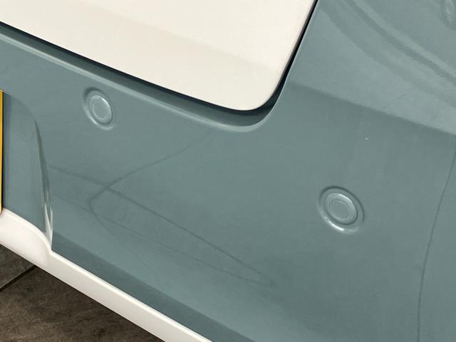 ムーヴキャンバスストライプスＧ　届出済未使用車　両側電動スライドドア追突被害軽減ブレーキ　スマアシ３　コーナーセンサー　ＬＥＤ　スマートキー　両側電動スライドドア　前席シートヒーター　ナビ取付時用バックカメラ（滋賀県）の中古車