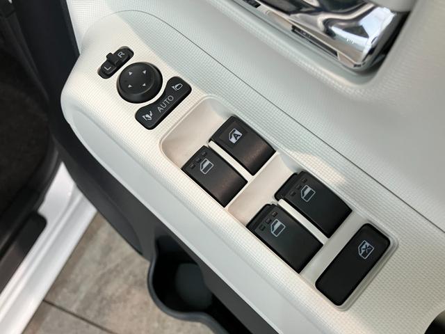 ムーヴキャンバスストライプスＧ　届出済未使用車　両側電動スライドドア追突被害軽減ブレーキ　スマアシ３　コーナーセンサー　ＬＥＤ　スマートキー　両側電動スライドドア　前席シートヒーター　ナビ取付時用バックカメラ（滋賀県）の中古車