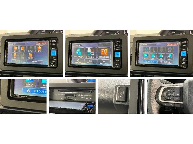 タントＸ　フルセグナビ　バックカメラ　左側電動スライドドア追突被害軽減ブレーキ　スマアシ　コーナーセンサー　ＬＥＤ　スマートキー　左側電動スライドドア　前席シートヒーター　フルセグナビ　ＤＶＤ　Ｂｌｕｅｔｏｏｔｈ　ＵＳＢ　バックカメラ（滋賀県）の中古車