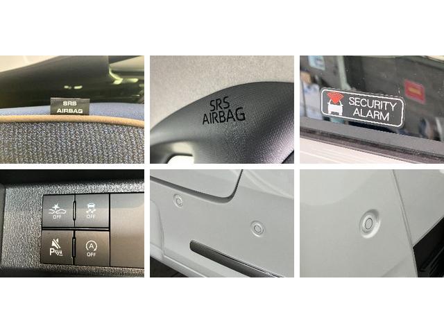 ムーヴキャンバスセオリーＧ　届出済未使用車　両側電動スライドドア追突被害軽減ブレーキ　スマアシ　コーナーセンサー　ＬＥＤ　スマートキー　両側電動スライドドア　前席シートヒーター　オートエアコン　ナビ取付時用バックカメラ（滋賀県）の中古車