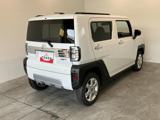 タフトＧ　クロムベンチャー　届出済未使用車　前席シートヒーター追突被害軽減ブレーキ　スマアシ　コーナーセンサー　ＬＥＤ　スマートキー　オートエアコン　前席シートヒーター　ナビ取付時用バックカメラ（滋賀県）の中古車