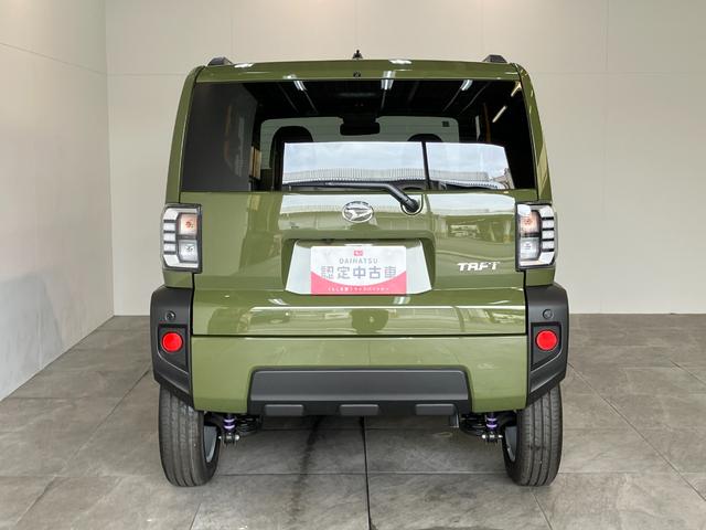 タフトＧ　届出済未使用車　前席シートヒーター追突被害軽減ブレーキ　スマアシ　コーナーセンサー　ＬＥＤ　スマートキー　前席シートヒーター　オートエアコン　ナビ取付時用バックカメラ（滋賀県）の中古車