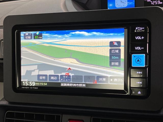タントＸ　フルセグナビ　バックカメラ　左側電動スライドドア追突被害軽減ブレーキ　スマアシ　コーナーセンサー　ＬＥＤ　スマートキー　左側電動スライドドア　前席シートヒーター　フルセグナビ　ＤＶＤ　Ｂｌｕｅｔｏｏｔｈ　ＵＳＢ　バックカメラ（滋賀県）の中古車