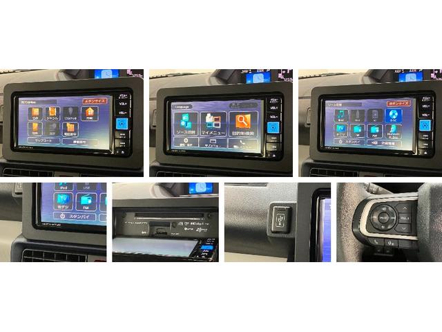タントＸ　フルセグナビ　バックカメラ　左側電動スライドドア追突被害軽減ブレーキ　スマアシ　コーナーセンサー　ＬＥＤ　スマートキー　左側電動スライドドア　前席シートヒーター　フルセグナビ　ＤＶＤ　Ｂｌｕｅｔｏｏｔｈ　ＵＳＢ　バックカメラ（滋賀県）の中古車
