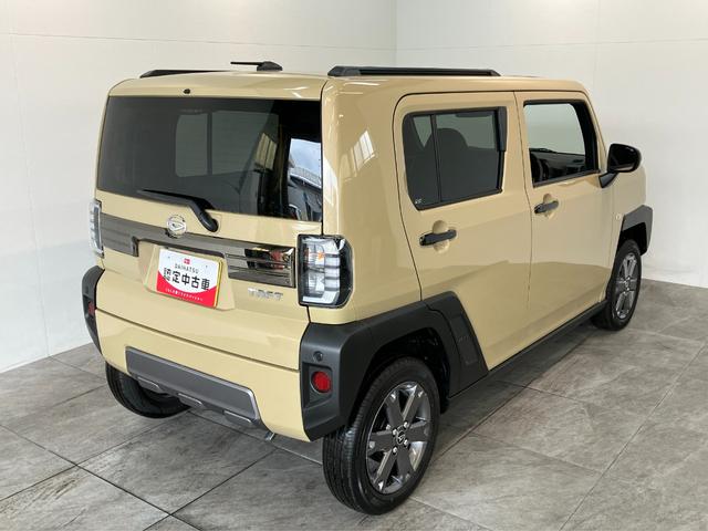 タフトＧダーククロムベンチャー　届出済未使用車　前席シートヒーター追突被害軽減ブレーキ　スマアシ　コーナーセンサー　ＬＥＤ　スマートキー　オートエアコン　前席シートヒーター　ナビ取付時用バックカメラ（滋賀県）の中古車