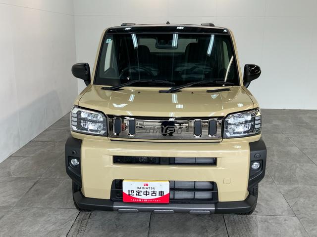 タフトＧダーククロムベンチャー　届出済未使用車　前席シートヒーター追突被害軽減ブレーキ　スマアシ　コーナーセンサー　ＬＥＤ　スマートキー　オートエアコン　前席シートヒーター　ナビ取付時用バックカメラ（滋賀県）の中古車