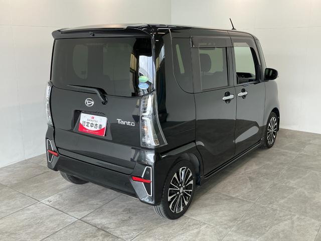 タントカスタムＲＳセレクション　フルセグナビ　バックカメラ追突被害軽減ブレーキ　コーナーセンサー　ＬＥＤ　両側電動スライドドア　レーダークルーズコントロール　シートヒーター　フルセグナビ　ＤＶＤ　Ｂｌｕｅｔｏｏｔｈ　ＵＳＢ　前後ドラレコ　バックカメラ（滋賀県）の中古車
