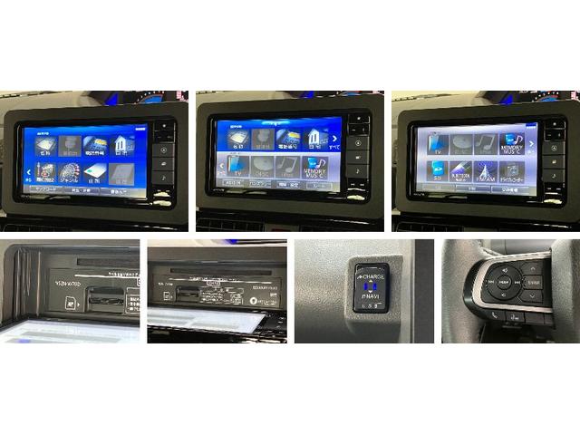 タントカスタムＲＳセレクション　フルセグナビ　バックカメラ追突被害軽減ブレーキ　コーナーセンサー　ＬＥＤ　両側電動スライドドア　レーダークルーズコントロール　シートヒーター　フルセグナビ　ＤＶＤ　Ｂｌｕｅｔｏｏｔｈ　ＵＳＢ　前後ドラレコ　バックカメラ（滋賀県）の中古車