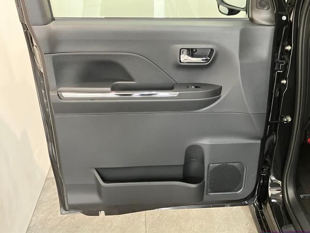 タントカスタムＸ　届出済未使用車　両側電動スライドドア追突被害軽減ブレーキ　スマアシ　コーナーセンサー　ＬＥＤ　スマートキー　両側電動スライドドア　前席シートヒーター　オートエアコン　ナビ取付時用バックカメラ（滋賀県）の中古車