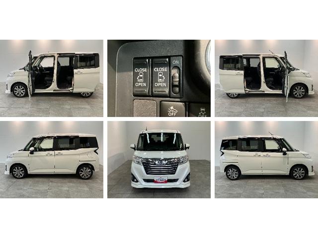 トールカスタムＧターボＳＡ３　フルセグナビ　バックカメラ追突被害軽減ブレーキ　スマアシ３　コーナーセンサー　ＬＥＤ　スマートキー　クルーズコントロール　両側電動スライドドア　フルセグナビ　ＤＶＤ　Ｂｌｕｅｔｏｏｔｈ　ＵＳＢ　バックカメラ　前後ドラレコ（滋賀県）の中古車