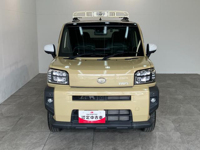 タフトＧターボ　９型ナビ　パノラマカメラ　前後ドラレコ追突被害軽減ブレーキ　スマアシ　コーナーセンサー　ＬＥＤ　スマートキー　レーダークルーズコントロール　前席シートヒーター　９インチフルセグナビ　Ｂｌｕｅｔｏｏｔｈ　ＵＳＢ　パノラマカメラ　前後ドラレコ（滋賀県）の中古車