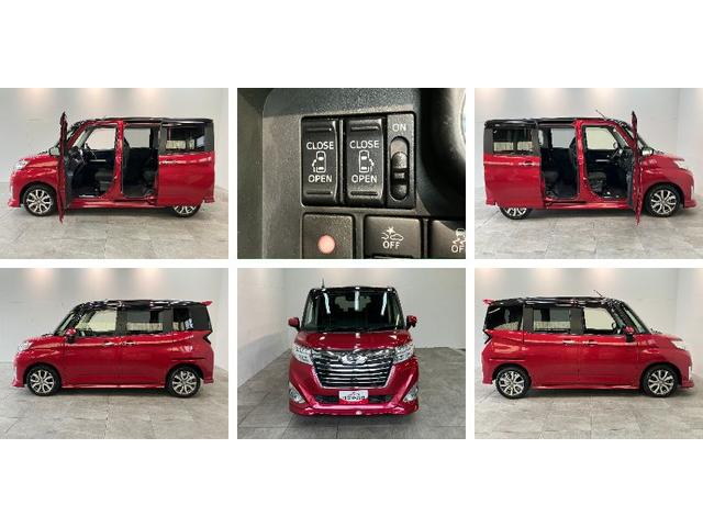 トールカスタムＧターボＳＡ３　９型ナビ　バックカメラ　前後ドラレコ追突被害軽減ブレーキ　スマアシ３　コーナーセンサー　ＬＥＤ　スマートキー　両側電動スライドドア　クルーズコントロール　９インチフルセグナビ　ＤＶＤ　Ｂｌｕｅｔｏｏｔｈ　ＵＳＢ　バックカメラ　ドラレコ（滋賀県）の中古車