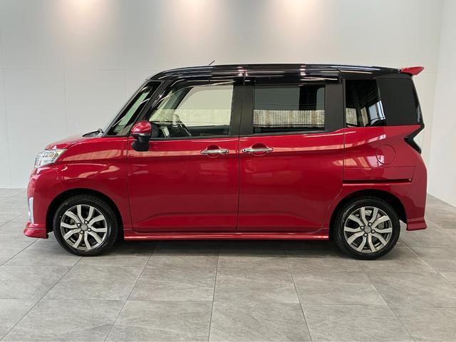 トールカスタムＧターボＳＡ３　９型ナビ　バックカメラ　前後ドラレコ追突被害軽減ブレーキ　スマアシ３　コーナーセンサー　ＬＥＤ　スマートキー　両側電動スライドドア　クルーズコントロール　９インチフルセグナビ　ＤＶＤ　Ｂｌｕｅｔｏｏｔｈ　ＵＳＢ　バックカメラ　ドラレコ（滋賀県）の中古車
