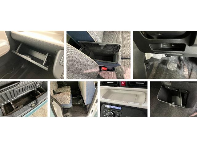 ムーヴキャンバスストライプスＧ　届出済未使用車　両側電動スライドドア追突被害軽減ブレーキ　スマアシ　コーナーセンサー　ＬＥＤ　スマートキー　両側電動スライドドア　前席シートヒーター　ナビ取付時用バックカメラ（滋賀県）の中古車