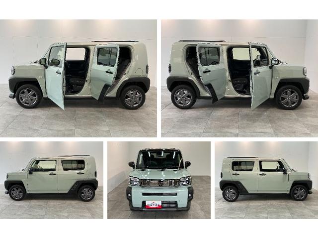 タフトＧダーククロムベンチャー　届出済未使用車　前席シートヒーター追突被害軽減ブレーキ　スマアシ　コーナーセンサー　ＬＥＤ　スマートキー　オートエアコン　前席シートヒーター　ナビ取付時用バックカメラ（滋賀県）の中古車