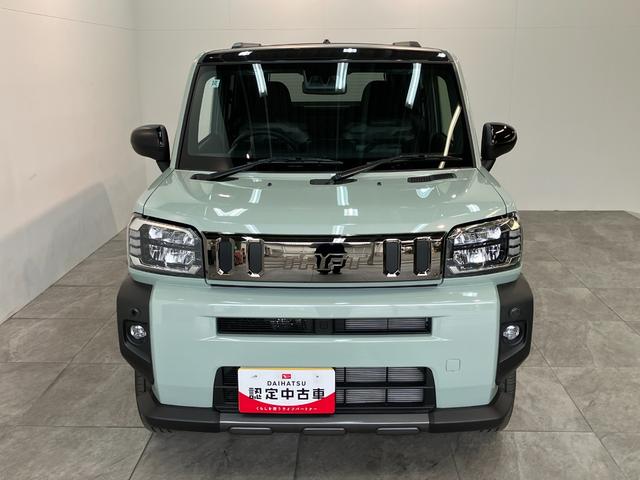タフトＧダーククロムベンチャー　届出済未使用車　前席シートヒーター追突被害軽減ブレーキ　スマアシ　コーナーセンサー　ＬＥＤ　スマートキー　オートエアコン　前席シートヒーター　ナビ取付時用バックカメラ（滋賀県）の中古車