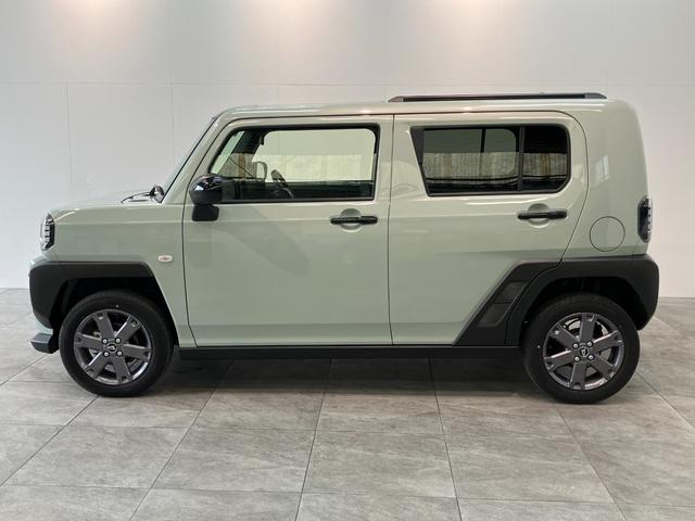 タフトＧダーククロムベンチャー　届出済未使用車　前席シートヒーター追突被害軽減ブレーキ　スマアシ　コーナーセンサー　ＬＥＤ　スマートキー　オートエアコン　前席シートヒーター　ナビ取付時用バックカメラ（滋賀県）の中古車