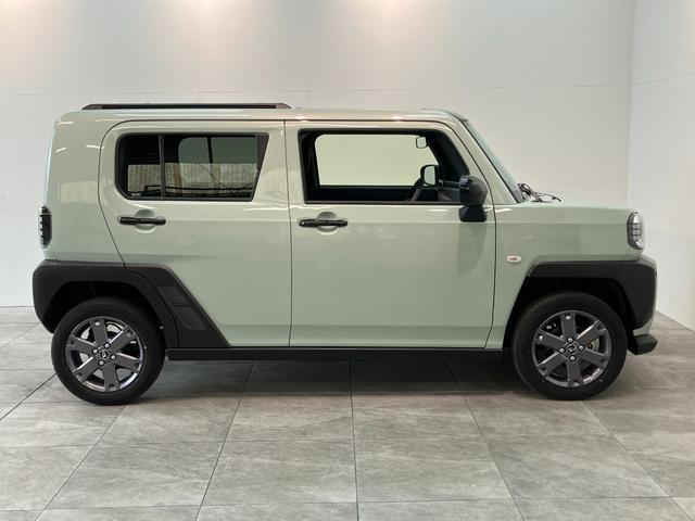 タフトＧダーククロムベンチャー　届出済未使用車　前席シートヒーター追突被害軽減ブレーキ　スマアシ　コーナーセンサー　ＬＥＤ　スマートキー　オートエアコン　前席シートヒーター　ナビ取付時用バックカメラ（滋賀県）の中古車