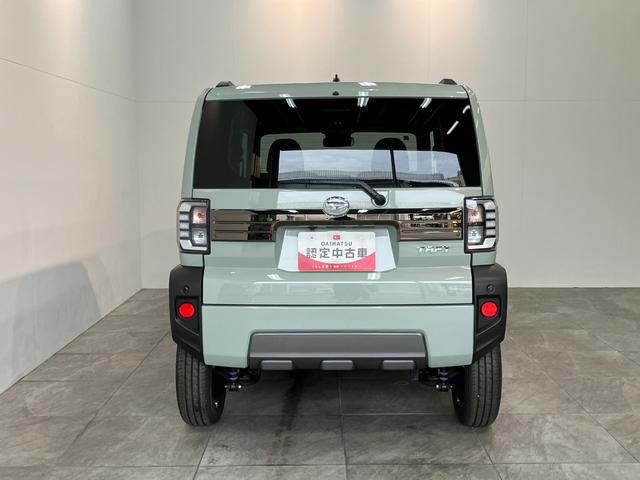 タフトＧダーククロムベンチャー　届出済未使用車　前席シートヒーター追突被害軽減ブレーキ　スマアシ　コーナーセンサー　ＬＥＤ　スマートキー　オートエアコン　前席シートヒーター　ナビ取付時用バックカメラ（滋賀県）の中古車