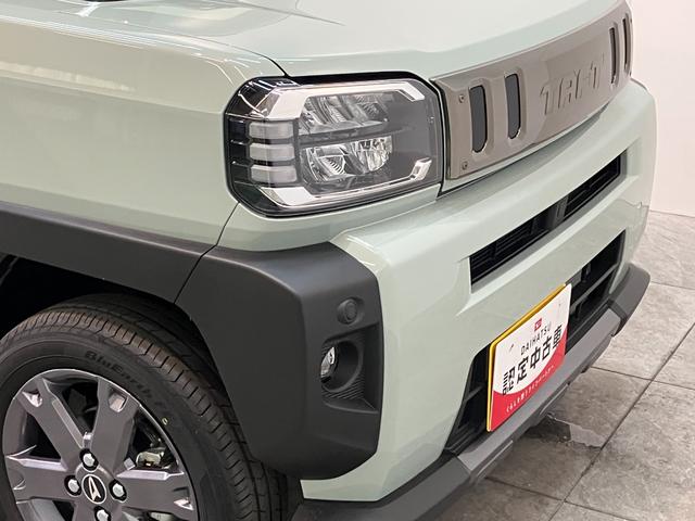 タフトＧダーククロムベンチャー　届出済未使用車　前席シートヒーター追突被害軽減ブレーキ　スマアシ　コーナーセンサー　ＬＥＤ　スマートキー　オートエアコン　前席シートヒーター　ナビ取付時用バックカメラ（滋賀県）の中古車