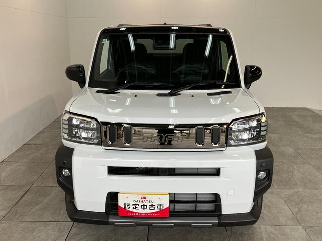 タフトＧダーククロムベンチャー　届出済未使用車　前席シートヒーター追突被害軽減ブレーキ　スマアシ　コーナーセンサー　ＬＥＤ　スマートキー　オートエアコン　前席シートヒーター　ナビ取付時用バックカメラ（滋賀県）の中古車