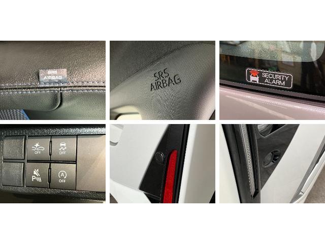 タントカスタムＸ　届出済未使用車　両側電動スライドドア追突被害軽減ブレーキ　スマアシ　コーナーセンサー　ＬＥＤ　スマートキー　両側電動スライドドア　前席シートヒーター　オートエアコン　ナビ取付時用バックカメラ（滋賀県）の中古車
