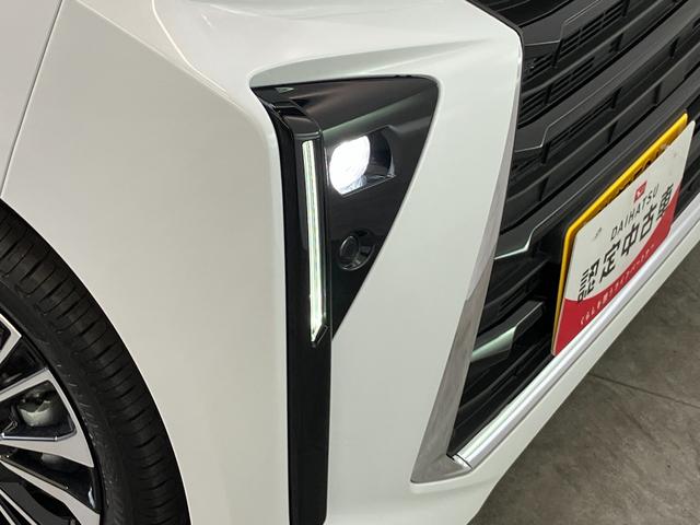 タントカスタムＲＳ　届出済未使用車　両側電動スライドドア追突被害軽減ブレーキ　スマアシ　コーナーセンサー　ＬＥＤ　スマートキー　両側電動スライドドア　前席シートヒーター　オートエアコン　ナビ取付時用バックカメラ（滋賀県）の中古車