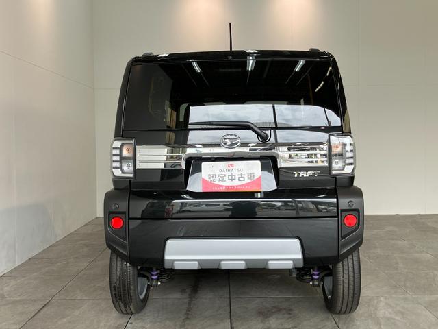 タフトＧクロムベンチャー　届出済未使用車　前席シートヒーター追突被害軽減ブレーキ　スマアシ　コーナーセンサー　ＬＥＤ　スマートキー　オートエアコン　前席シートヒーター　ナビ取付時用バックカメラ（滋賀県）の中古車