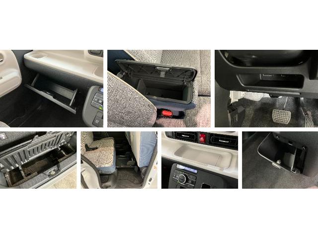 ムーヴキャンバスストライプスＧ　届出済未使用車　両側電動スライドドア追突被害軽減ブレーキ　スマアシ　コーナーセンサー　ＬＥＤ　スマートキー　両側電動スライドドア　前席シートヒーター　ナビ取付時用バックカメラ（滋賀県）の中古車