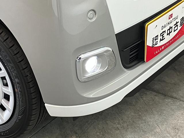 ムーヴキャンバスストライプスＧ　届出済未使用車　両側電動スライドドア追突被害軽減ブレーキ　スマアシ　コーナーセンサー　ＬＥＤ　スマートキー　両側電動スライドドア　前席シートヒーター　ナビ取付時用バックカメラ（滋賀県）の中古車