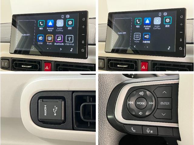 ムーヴキャンバスストライプスＧ　両側電動スライドドア　前席シートヒーター追突被害軽減ブレーキ　スマアシ　コーナーセンサー　ＬＥＤ　スマートキー　両側電動スライドドア　前席シートヒーター　ＣＤステレオ　ナビ取付時用バックカメラ（滋賀県）の中古車