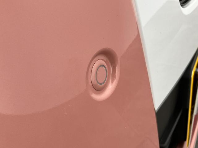 ムーヴキャンバスストライプスＧ　両側電動スライドドア　前席シートヒーター追突被害軽減ブレーキ　スマアシ　コーナーセンサー　ＬＥＤ　スマートキー　両側電動スライドドア　前席シートヒーター　ＣＤステレオ　ナビ取付時用バックカメラ（滋賀県）の中古車