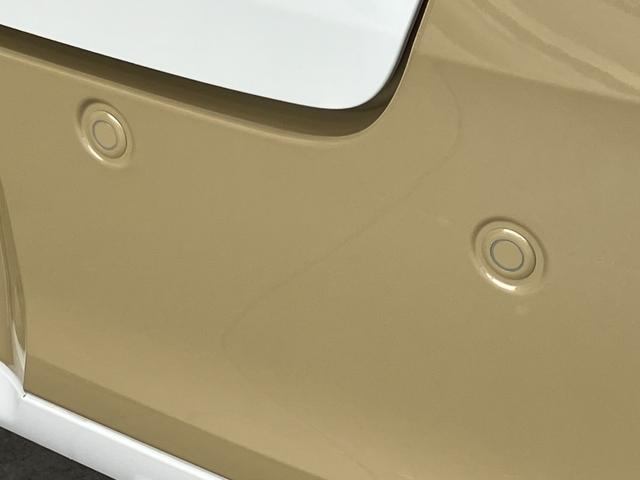 ムーヴキャンバスストライプスＧ　届出済未使用車　両側電動スライドドア追突被害軽減ブレーキ　スマアシ　コーナーセンサー　ＬＥＤ　スマートキー　両側電動スライドドア　前席シートヒーター　ナビ取付時用バックカメラ（滋賀県）の中古車
