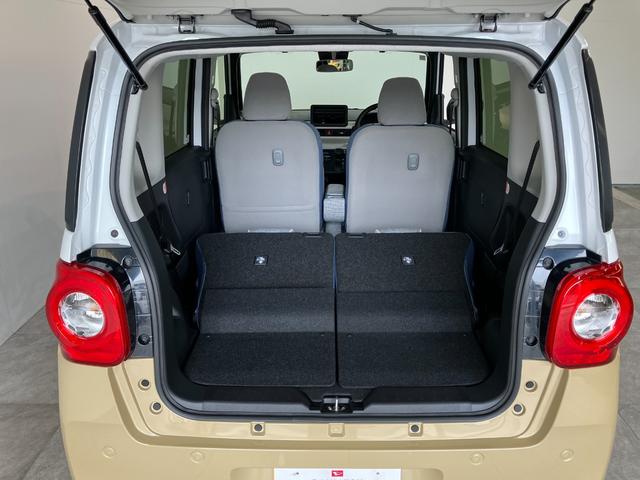 ムーヴキャンバスストライプスＧ　届出済未使用車　両側電動スライドドア追突被害軽減ブレーキ　スマアシ　コーナーセンサー　ＬＥＤ　スマートキー　両側電動スライドドア　前席シートヒーター　ナビ取付時用バックカメラ（滋賀県）の中古車