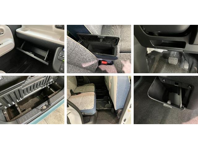 ムーヴキャンバスストライプスＧ　届出済未使用車　両側電動スライドドア追突被害軽減ブレーキ　スマアシ　コーナーセンサー　ＬＥＤ　スマートキー　両側電動スライドドア　前席シートヒーター　ナビ取付時用バックカメラ（滋賀県）の中古車