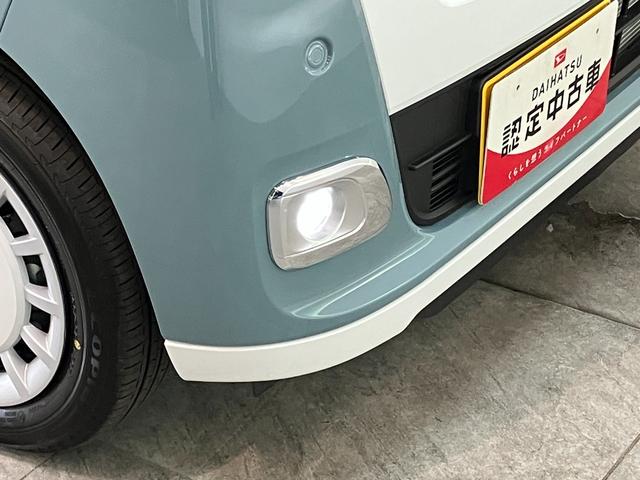 ムーヴキャンバスストライプスＧ　届出済未使用車　両側電動スライドドア追突被害軽減ブレーキ　スマアシ　コーナーセンサー　ＬＥＤ　スマートキー　両側電動スライドドア　前席シートヒーター　ナビ取付時用バックカメラ（滋賀県）の中古車