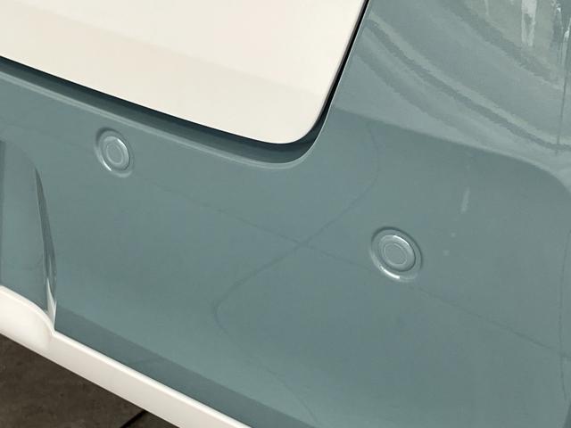 ムーヴキャンバスストライプスＧ　届出済未使用車　両側電動スライドドア追突被害軽減ブレーキ　スマアシ　コーナーセンサー　ＬＥＤ　スマートキー　両側電動スライドドア　前席シートヒーター　ナビ取付時用バックカメラ（滋賀県）の中古車