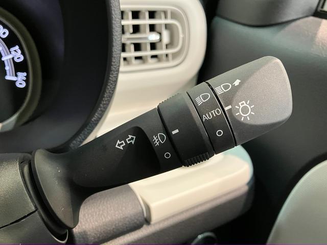ムーヴキャンバスストライプスＧ　届出済未使用車　両側電動スライドドア追突被害軽減ブレーキ　スマアシ　コーナーセンサー　ＬＥＤ　スマートキー　両側電動スライドドア　前席シートヒーター　ナビ取付時用バックカメラ（滋賀県）の中古車