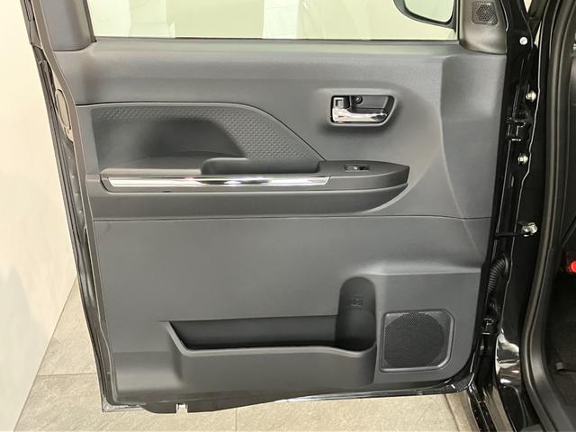 タントカスタムＲＳ　届出済未使用車　両側電動スライドドア追突被害軽減ブレーキ　スマアシ　コーナーセンサー　ＬＥＤ　スマートキー　両側電動スライドドア　前席シートヒーター　オートエアコン　ナビ取付時用バックカメラ（滋賀県）の中古車
