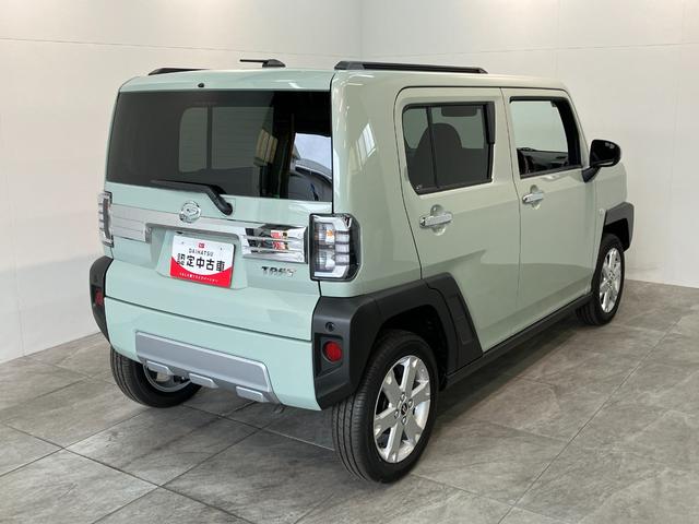 タフトＧクロムベンチャー　届出済未使用車　前席シートヒーター追突被害軽減ブレーキ　スマアシ　コーナーセンサー　ＬＥＤ　スマートキー　オートエアコン　前席シートヒーター　ナビ取付時用バックカメラ（滋賀県）の中古車