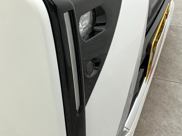 タントカスタムＸ　届出済未使用車　両側電動スライドドア追突被害軽減ブレーキ　スマアシ　コーナーセンサー　ＬＥＤ　スマートキー　両側電動スライドドア　前席シートヒーター　オートエアコン　ナビ取付時用バックカメラ（滋賀県）の中古車